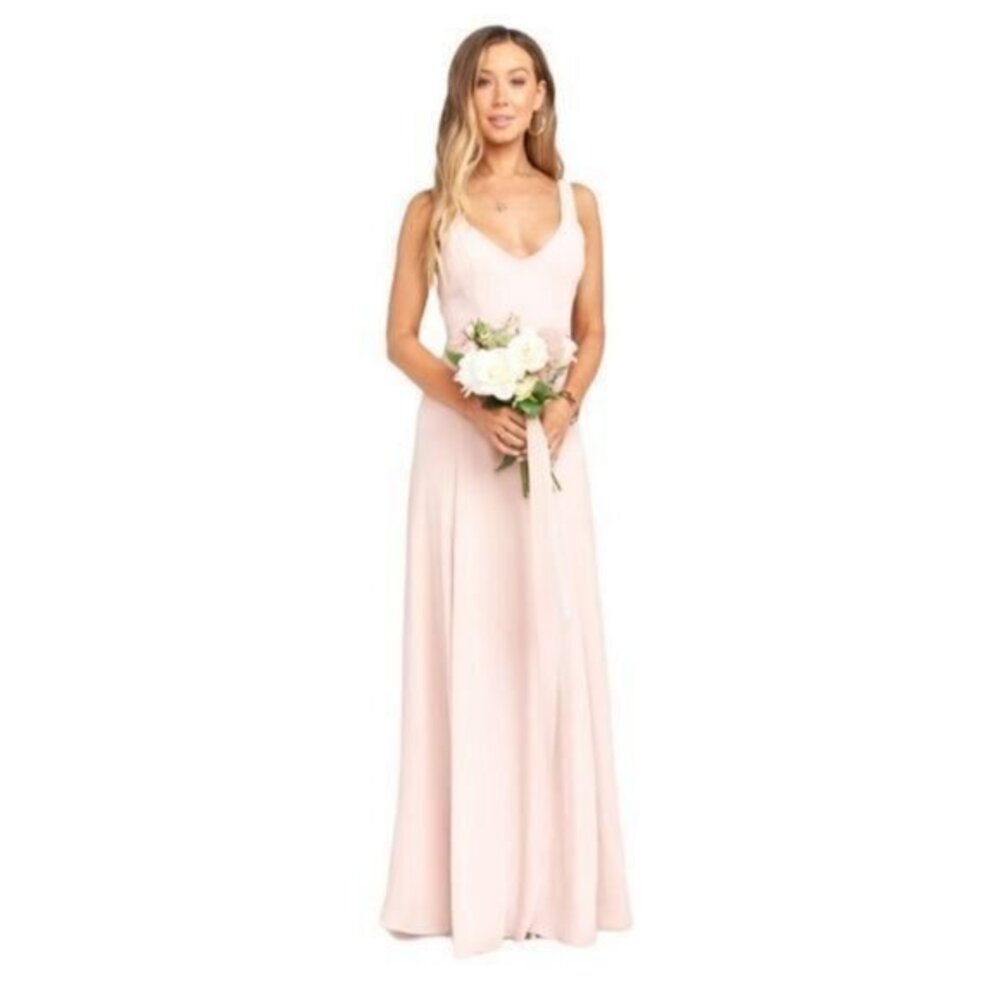 Show Me Your Mumu Jenn Maxi Dress New Without Tags Dusty Blush